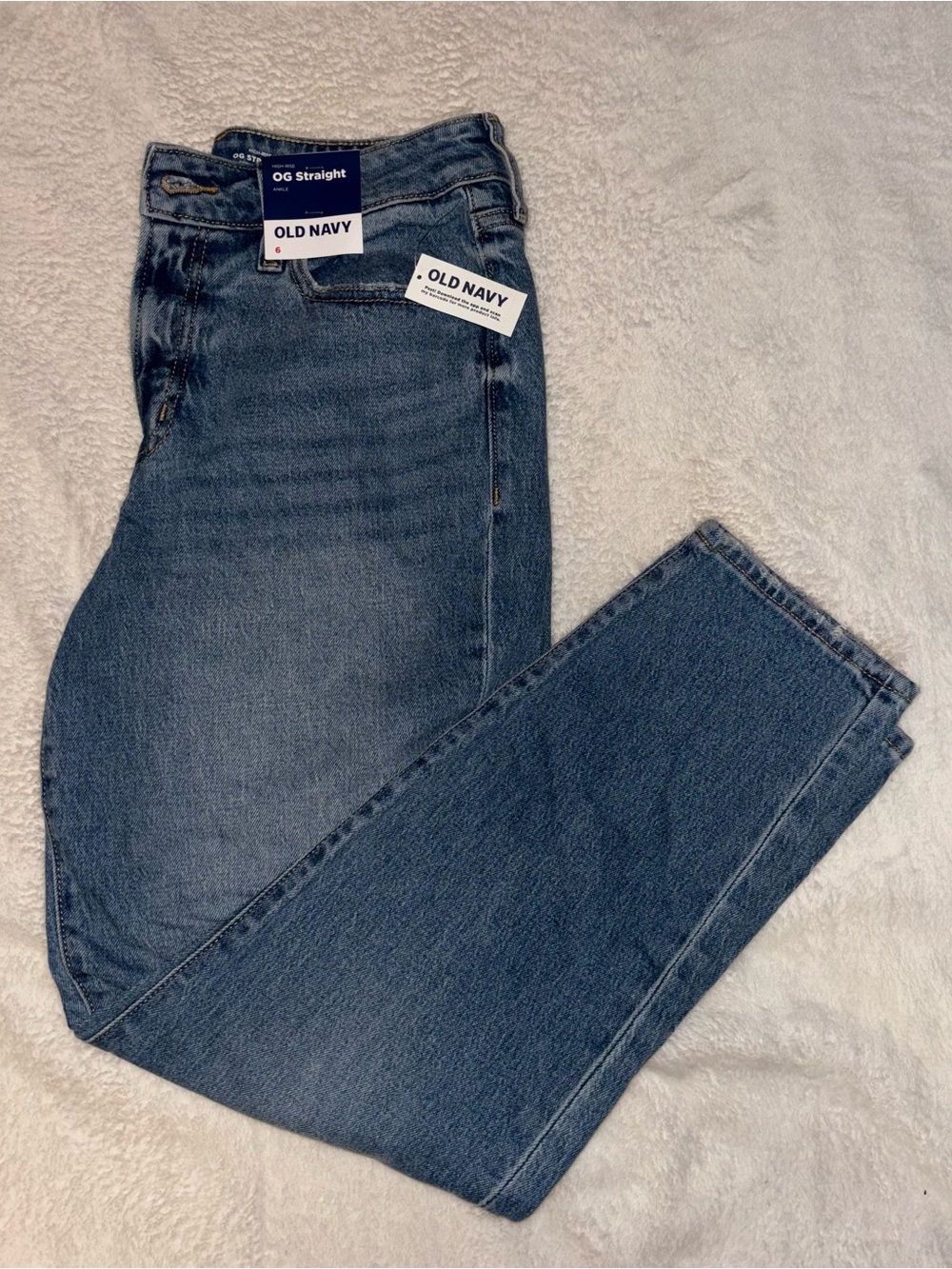 New Old Navy High-Rise OG Straight Jeans
